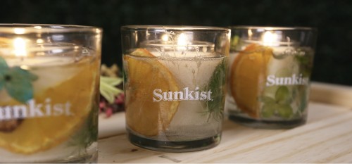 #SunkistCreations Picnic Hamper - Sunkist Citrus Candle