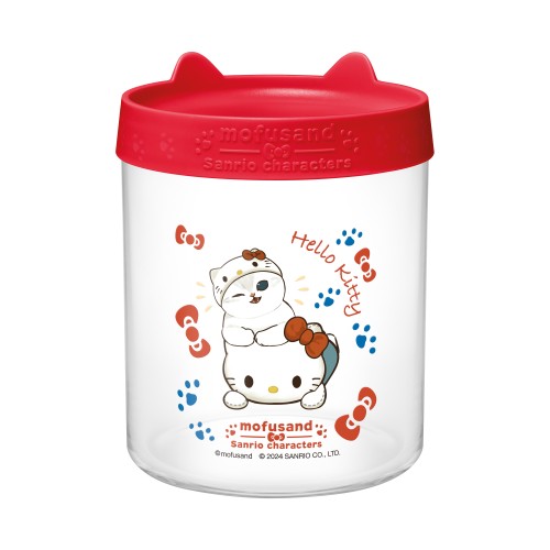 mofusand_Glass-Jar-Hello Kitty (1)