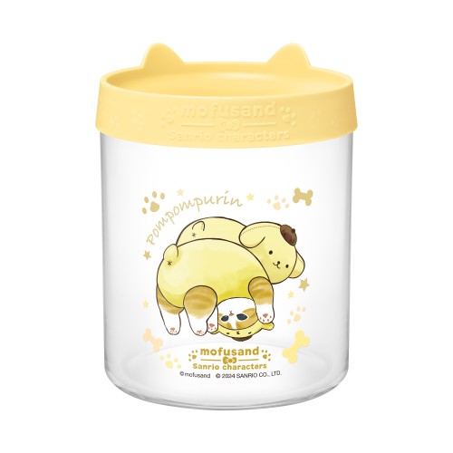 mofusand_Glass-Jar-Pompompurin (1)